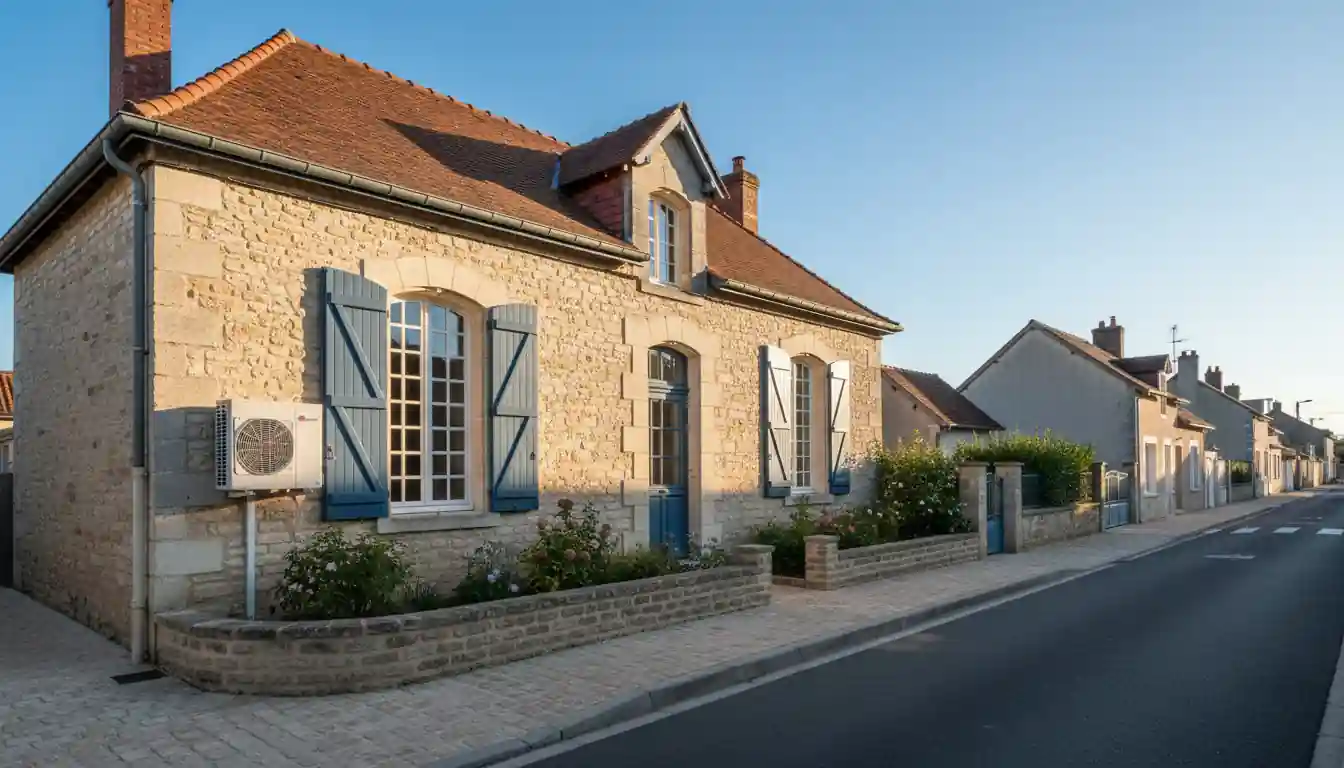 Installation pompe à chaleur à La Riche