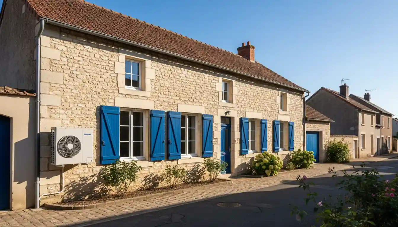 Installation pompe à chaleur à La Ville-aux-Dames