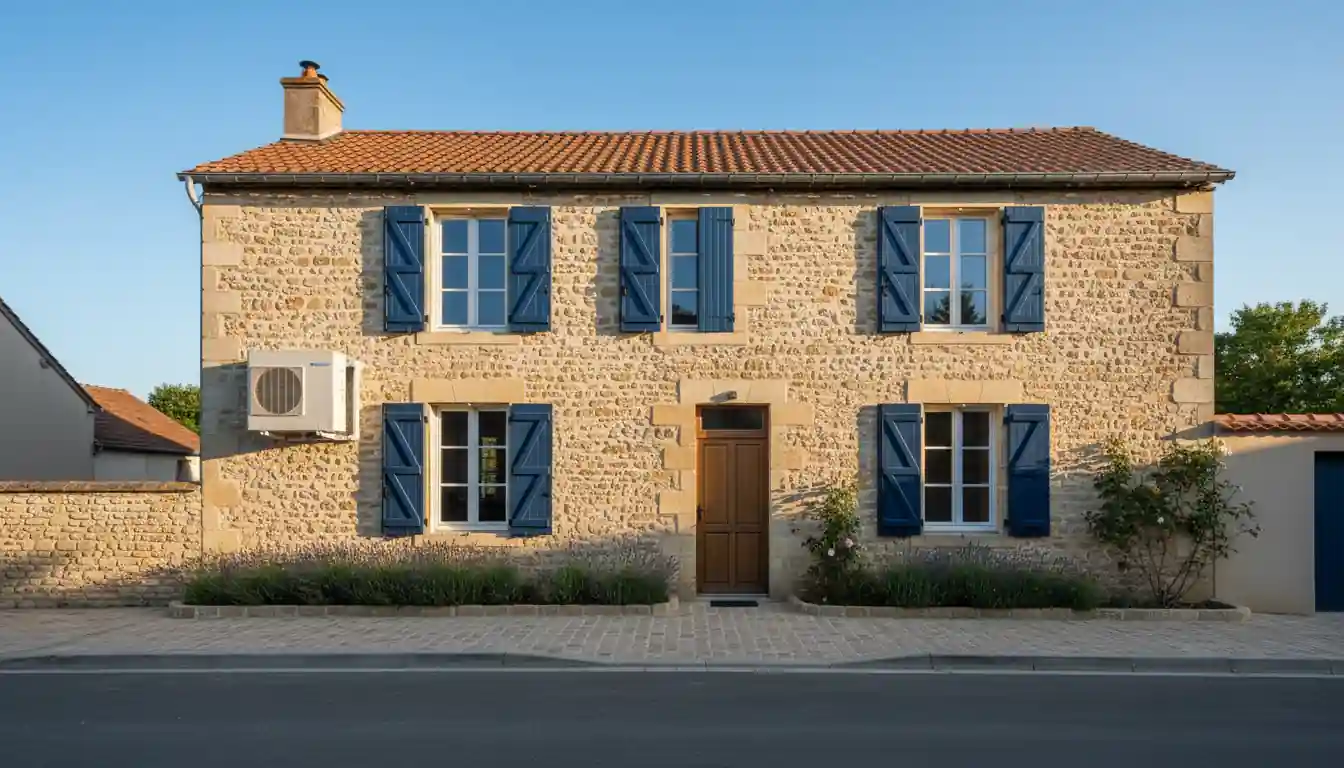 Installation pompe à chaleur à Luynes