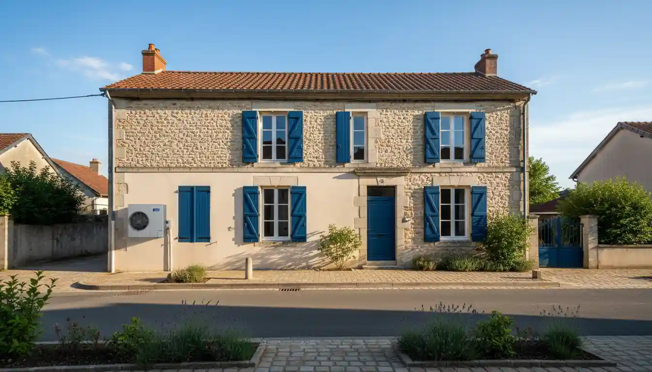 Installation pompe à chaleur à Saint-Martin-le-Beau